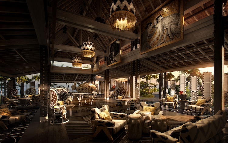 SAii Lagoon Maldives lobby