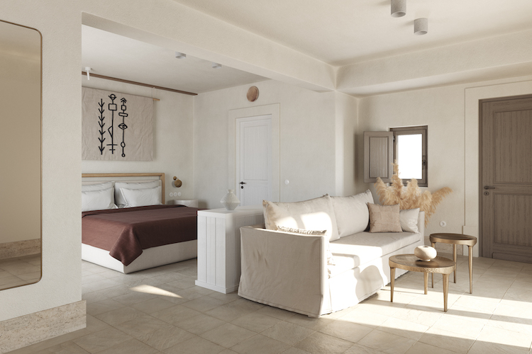 Parilio Hotel suite