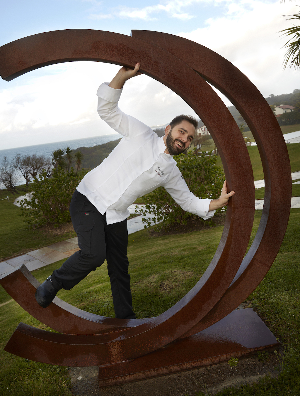 Chef Pierre Boffo of La Reserve Hotel Saint-Jean-de-Luz