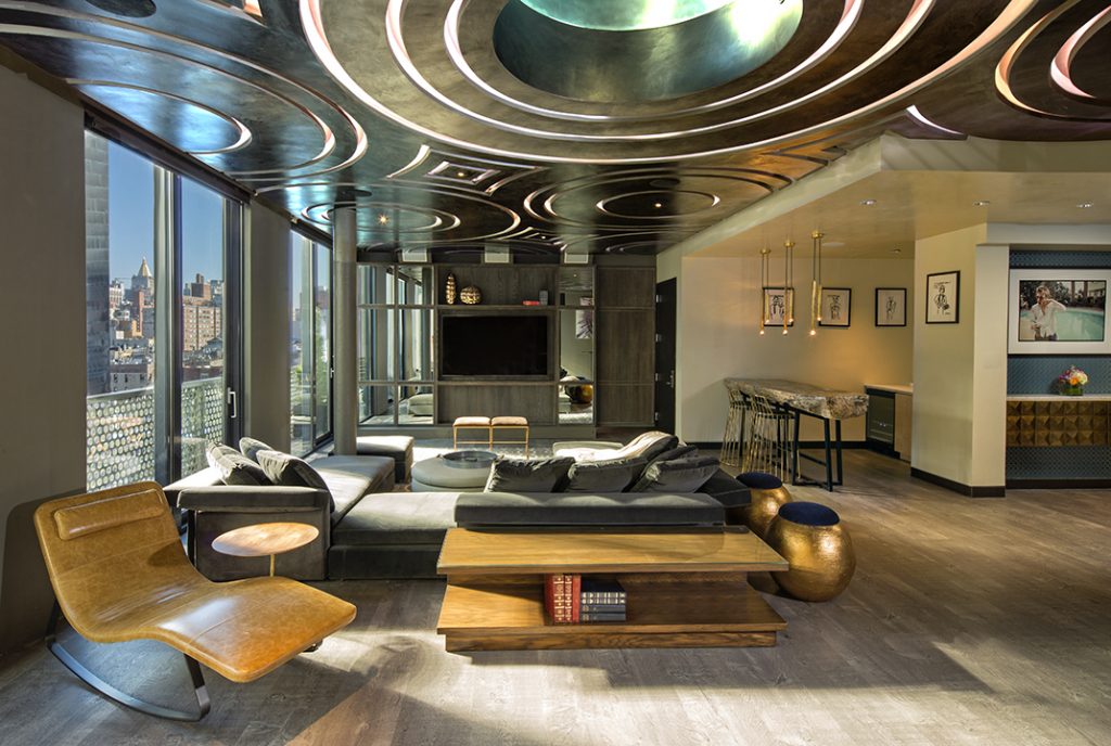 Dream Downtown Guesthouse presidential living room