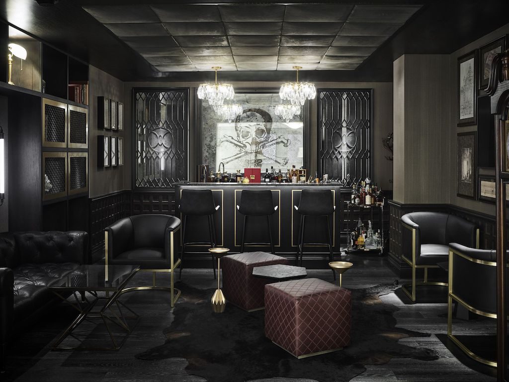 Hamilton Hotel cocktail bar Society