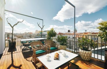 Bless Hotel Madrid rooftop terrace