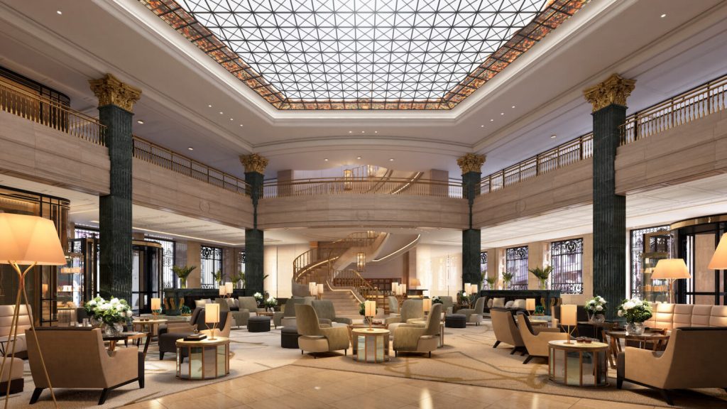 Four Seasons Madrid lobby