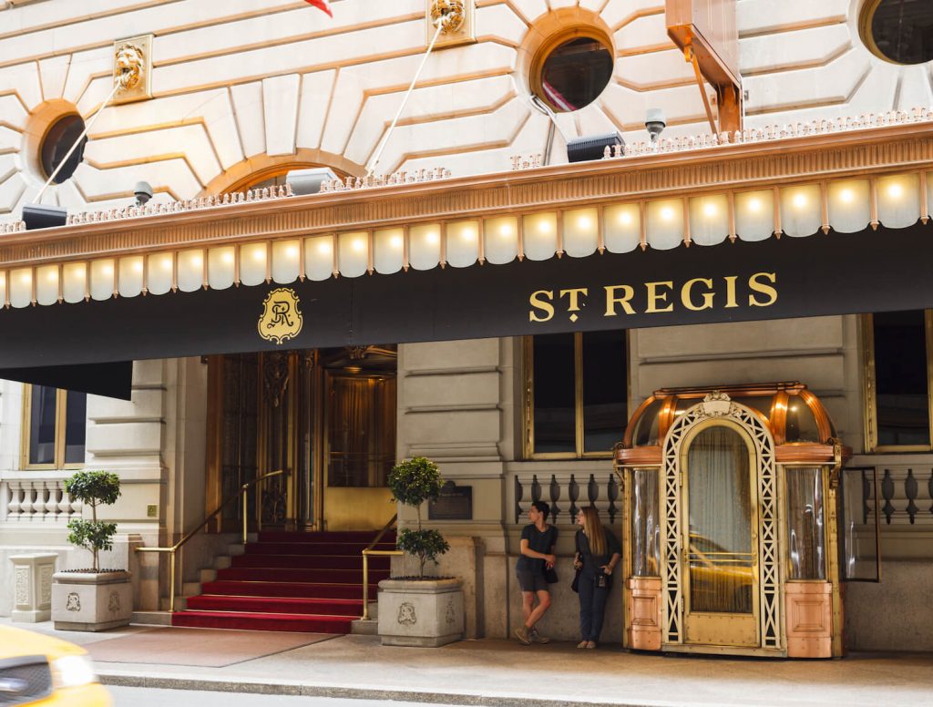 St Regis Hotels group
