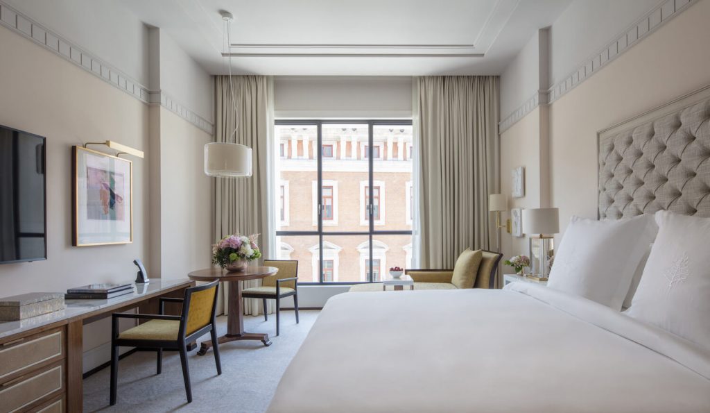 Four Seasons Madrid guest room
