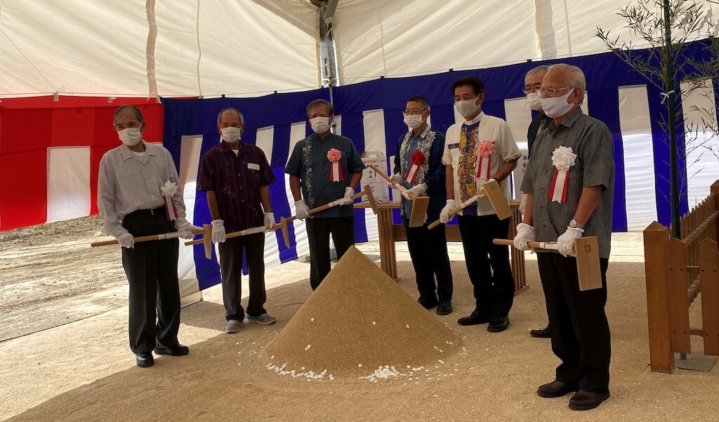 Okinawa Four Seasons groundbreaking ceremony