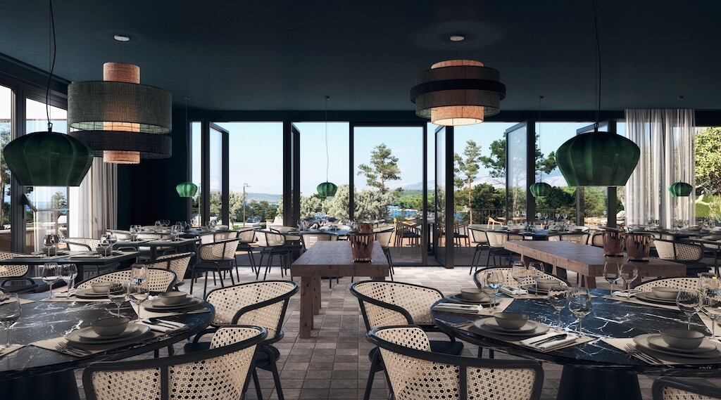 Maslina Resort restaurant