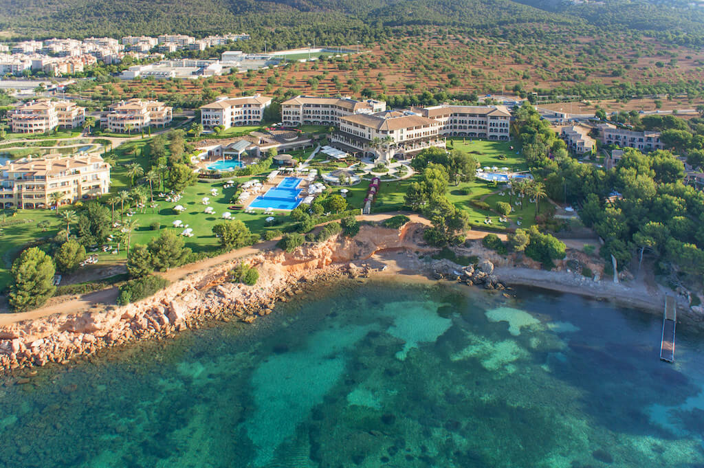 The St. Regis Mallorca ariel view