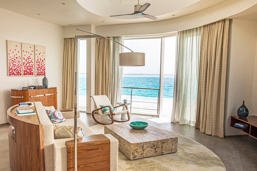 Jumeirah Maldives resort beach villa