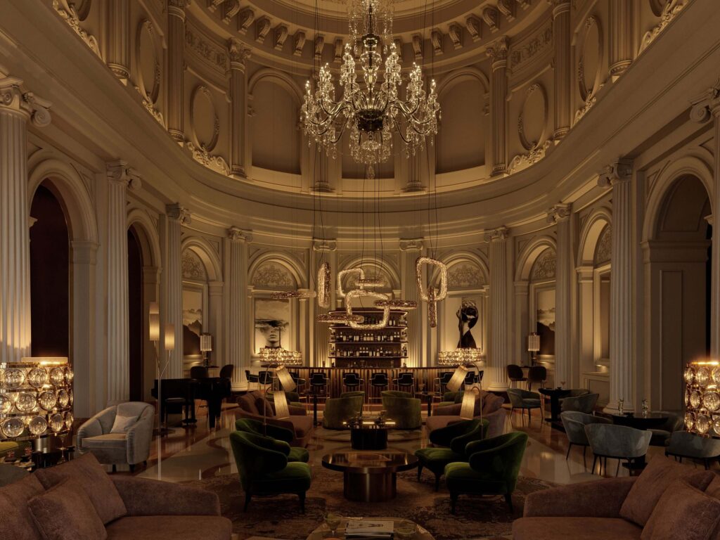 Anantara Palazzo Naiadi Rome Lobby Bar