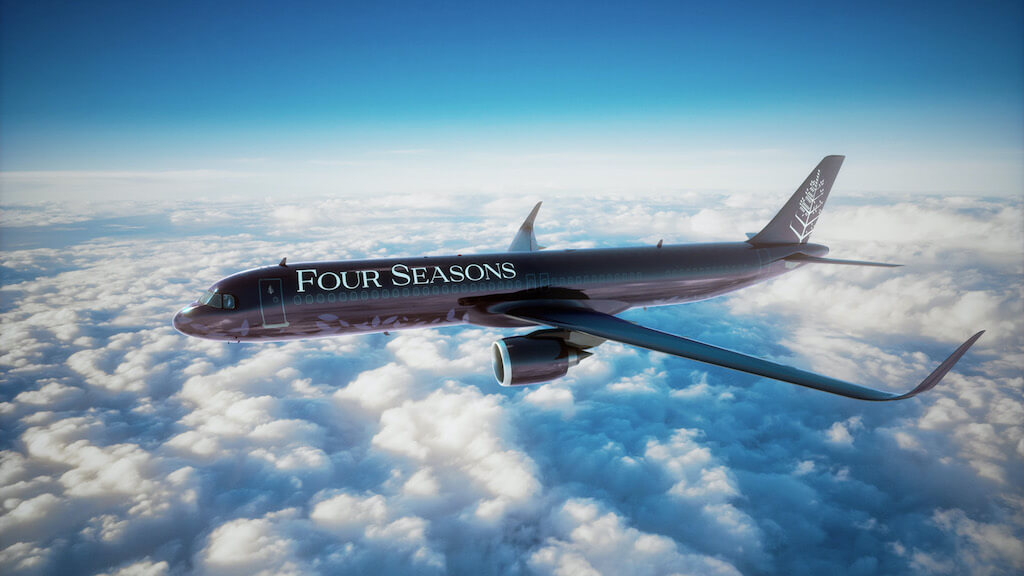 Four Seasons private jet