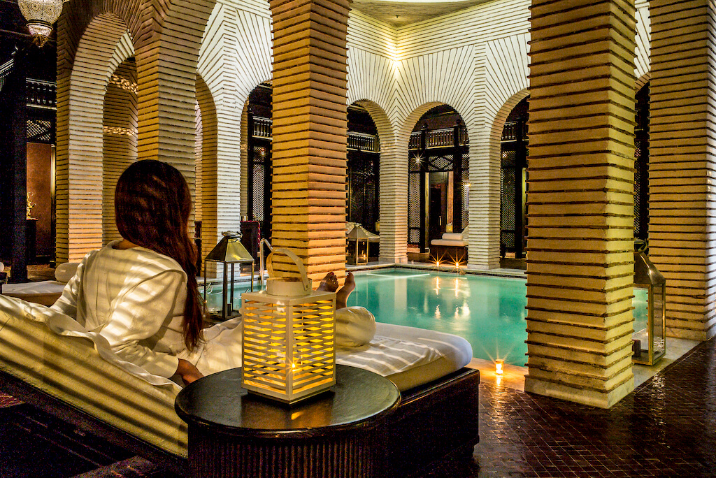 Selman Marrakech Spa relaxation area