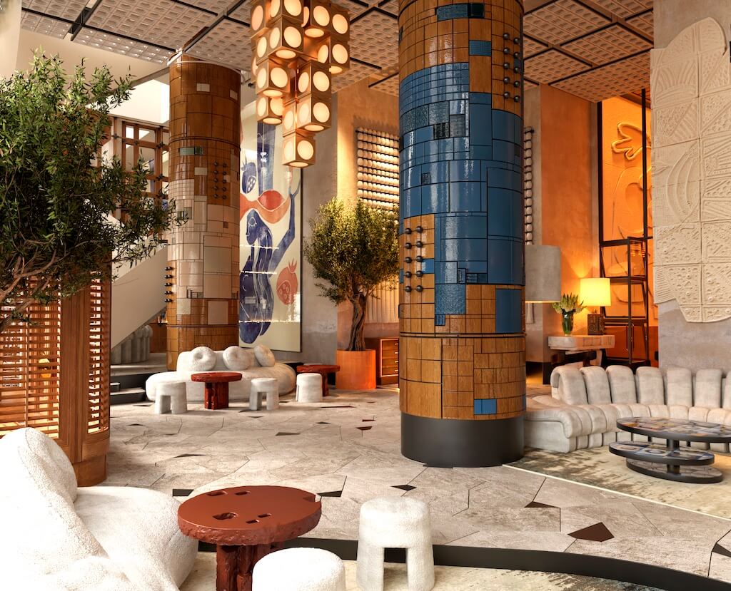 George Tel Aviv Hotel lobby