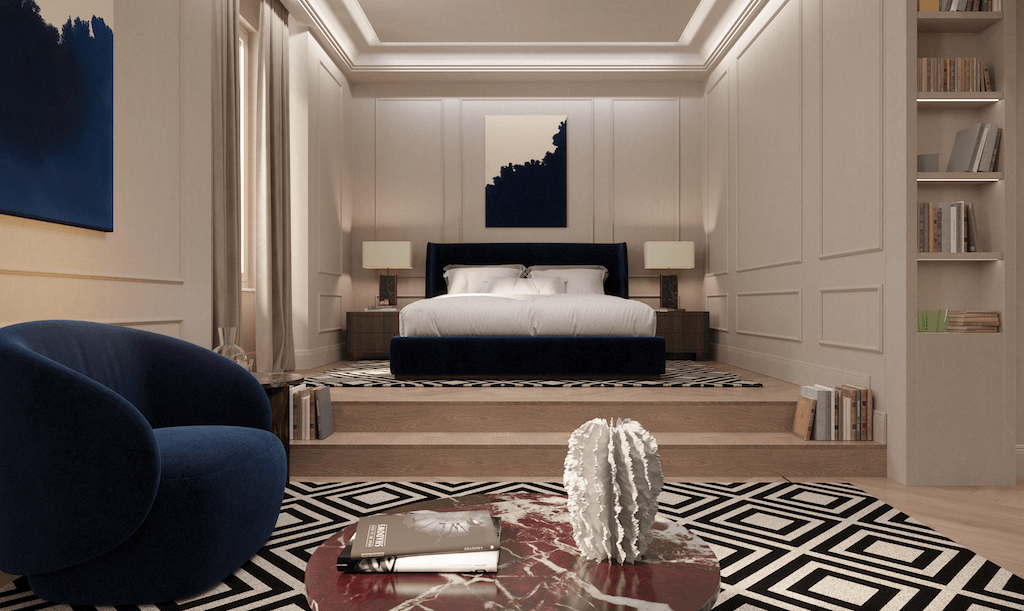 The Pavilions Rome, The First Arte suite