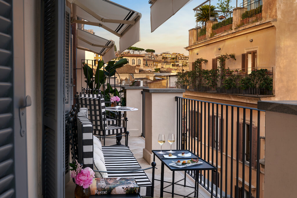 Hotel d'Inghilterra Roma Balcony Suite