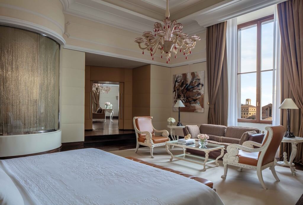 Anantara Palazzo Naiadi Rome Sophia Loren suite2