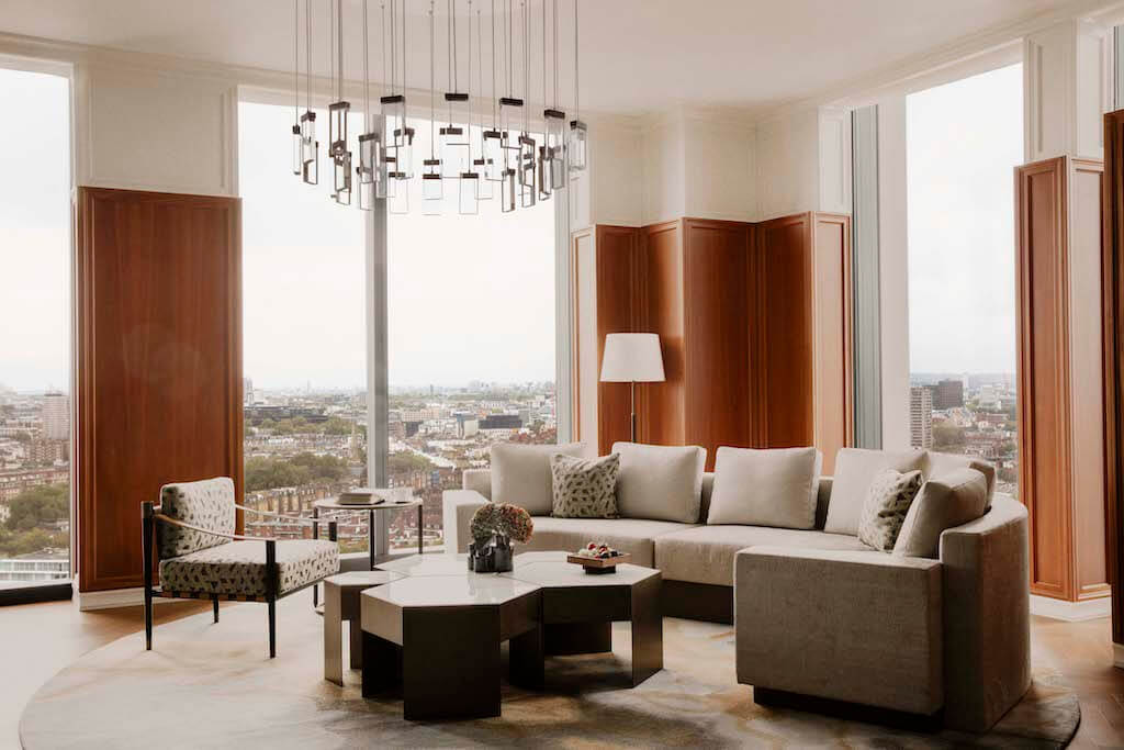 Park Hyatt London River Thames presidential suite. Credit Matthieu Salvaing