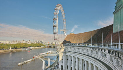 London Marriott Hotel County Hall suite view
