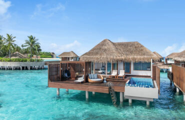 W Maldives Overwater Villa exterior