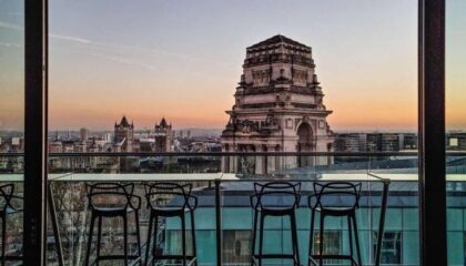 DoubleTree Tower of London rooftop terrace